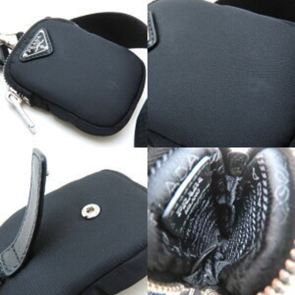 PRADA Padded Quilted Tote Bag Nero Black - Picture 7 of 8